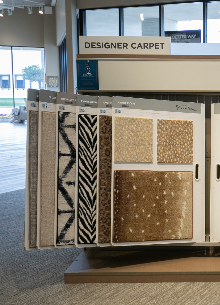 Designer Carpet Display 