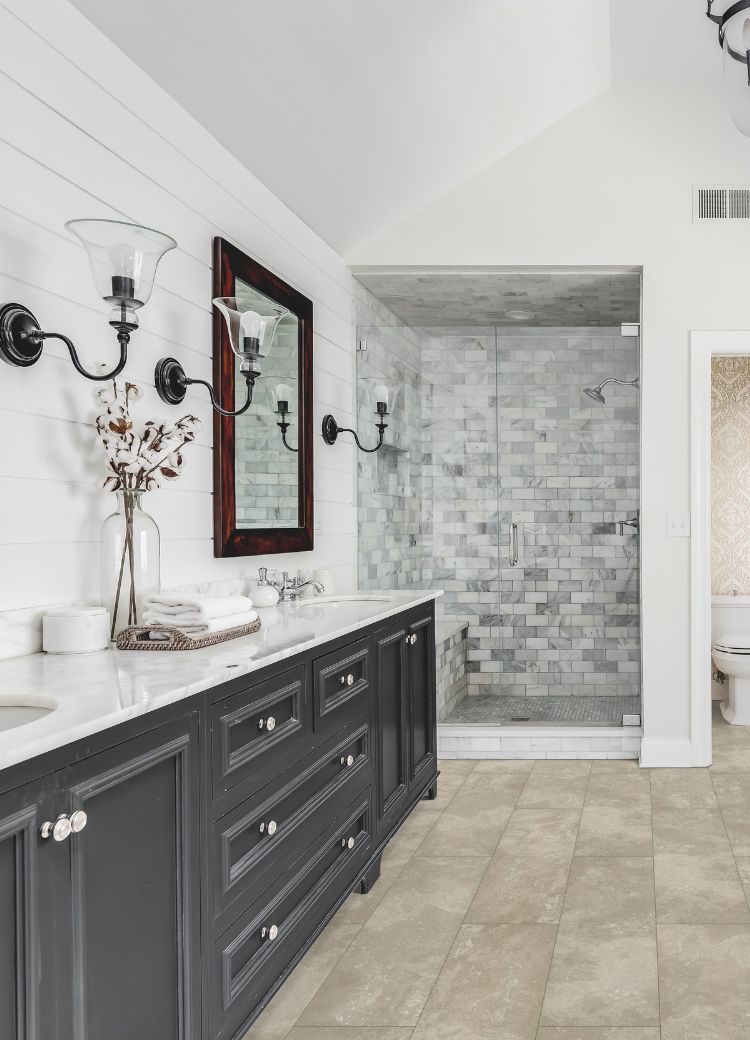 tile bath floors, custom tile shower