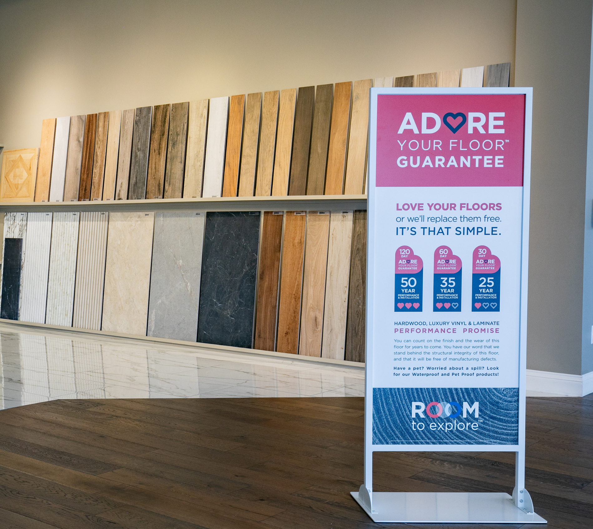 Showroom Warranty - Adore Your Floor